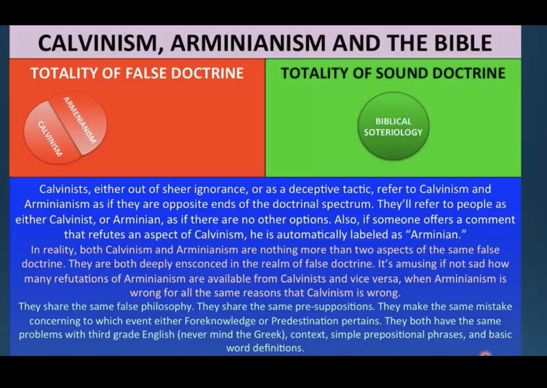 TrustJesusAlone's tweet photo. @FactShiller @TheDude09106812 @marcado_razon @Kimber9mmUC @KJVliteracy @Bounc3r2 @WildOliveTree_ @EvanPaul05 @falthman71 @AkiraleTorimaki @faithwillsaveu @billym2521 @AloneJesusSaves @Gmeister7 @rjirish45 Do you realize non-Catholic/orthodox Bible believers are not necessarily protestant? 

I protest 🚫 while rejecting RC&amp; RT. I believe ALL the Bible in proper context which teaches salvation by grace through faith without works. I reject most of reformed theology. 
#NotProtestant https://t.co/XtUMAZrWaP
