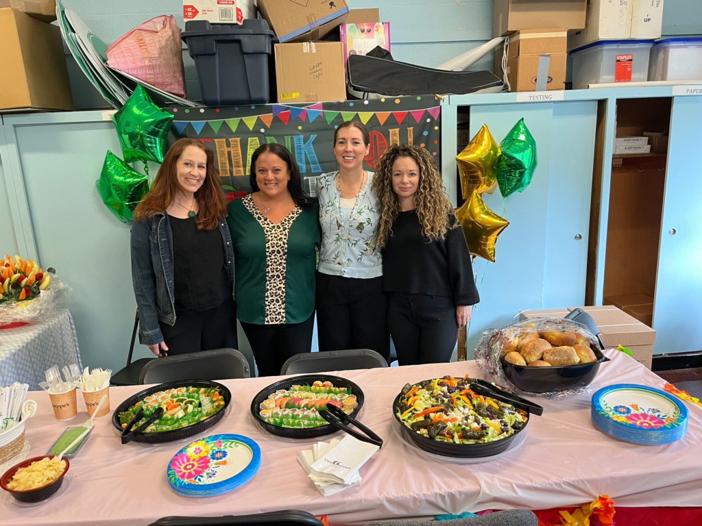 StPatsYorktown's tweet photo. Thank you to all our faculty and staff! We appreciate your dedication and hard work. A special thank you to our school parents for making it a wonderful week for our teachers. #StPatsPride #TeacherAppreciationWeek https://t.co/tfJoKg6MFI
