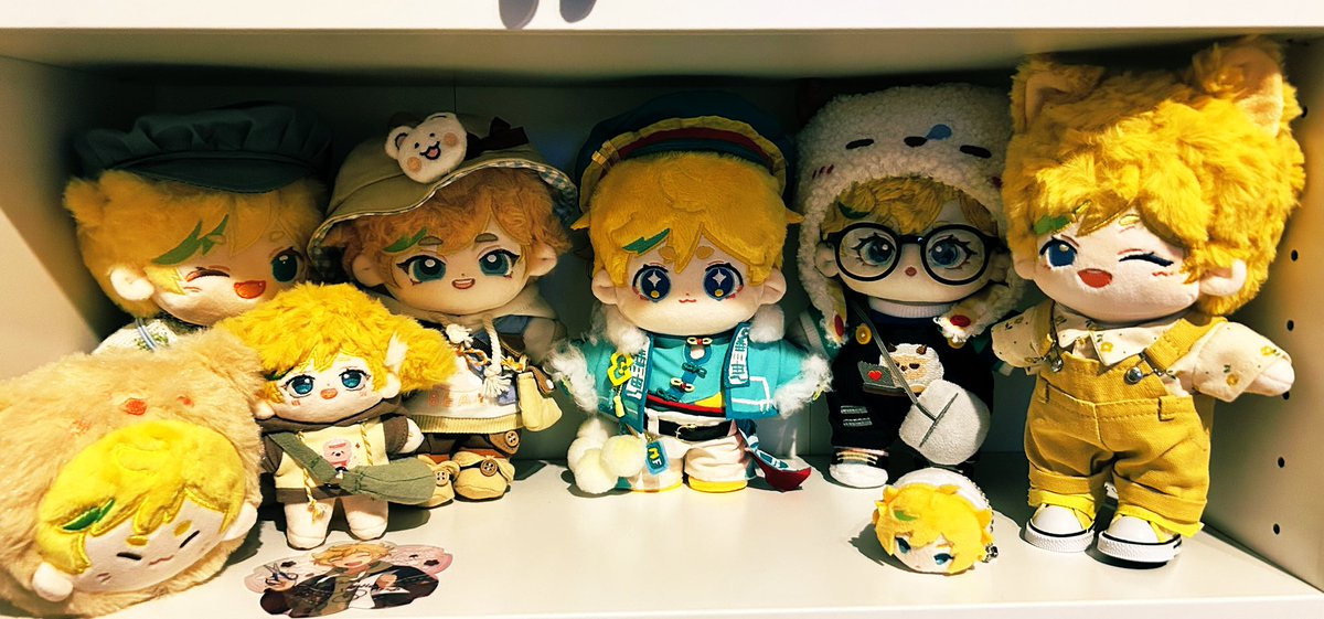 💛💛💛 i got some new additions, im so happy that sora gets such cute fanmade dolls!!!