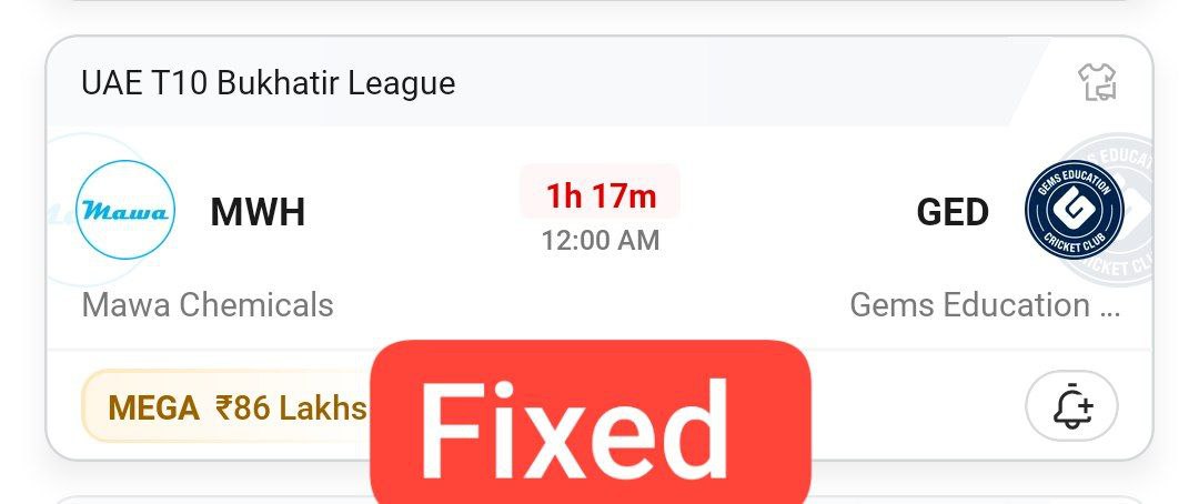 Again UAE T10  fix shame on you @Dream11 @EmiratesCricket Indian Fixer fix kar rhe hain players ko.Terror funding hai ye. black money ko white Karne ki technique hai ye @harshjain85 @bhavitsheth @FanCode ka full support hai fixing mein @randomsena @PMOIndia @AmitShah @FinMinIndia