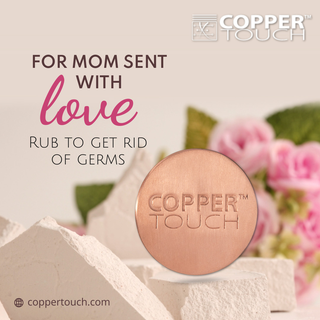 coppertouch_llc's tweet photo. Give mom the best this Mother’s Day – a natural product that will keep germs away, leaving her healthier and happier.  No one deserves the best more than mom.

#Mothersday #Giftideas #Happymothersday #killinggerms #stayhealthy https://t.co/6IflZxwHXx