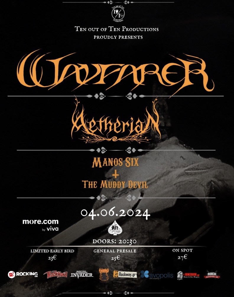 MSixMD's tweet image. We are very excited to announce that on June 4 we will be opening for the almighty 𝗪𝗮𝘆𝗳𝗮𝗿𝗲𝗿 alongside local death metallers 𝗔𝗲𝘁𝗵𝗲𝗿𝗶𝗮𝗻, in what promises to be an unforgettable night of true devilish American western darkness! 
We hope to see some of you there.