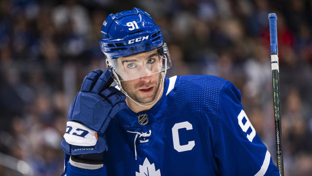 'I love playing here.' Another early exit. Another bid for gold. Another delicate contract year. On captain John Tavares and his uncertain future with the Toronto Maple Leafs: bit.ly/4alyMv0