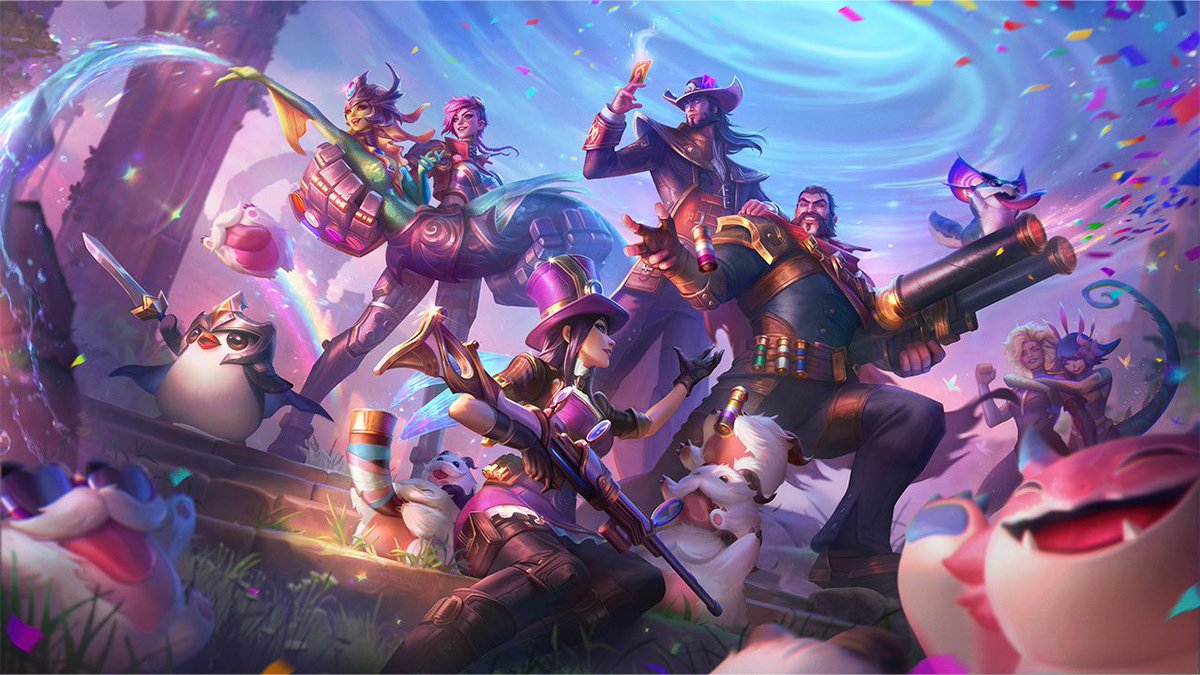 Starting on May 31st, League and TFT are celebrating Pride with free personalization content and a Community Pride Hub. Get the details here: leagueoflegends.com/en-gb/news/com…