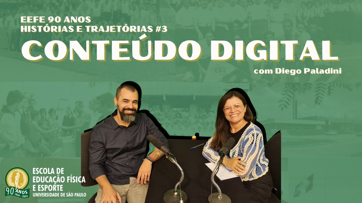 EEFEUSP (@eefeusp) on Twitter photo Nesta semana em nosso podcast com ex-alunos, recebemos Diego Paladini, criador do <a href="/SaudenaRotina/">Diego Paladini</a>, um dos perfis mais populares do segmento fitness nas redes sociais. Confira o podcast na íntegra no canal do YouTube da EEFE Oficial ou no Spotify: eefe.usp.br/90anos Nesta semana em nosso podcast com ex-alunos, recebemos Diego Paladini, criador do <a href="/SaudenaRotina/">Diego Paladini</a>, um dos perfis mais populares do segmento fitness nas redes sociais. Confira o podcast na íntegra no canal do YouTube da EEFE Oficial ou no Spotify: eefe.usp.br/90anos