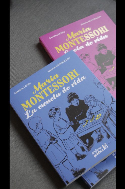 Si ya fuiste al cine a ver la peli de Maria Montessori y te quedaste con ganas de más, tenemos la biografía completa, ilustrada y documentada, de esta docente italiana que revolucionó la educación en todo el mundo. En todas las librerías de España #MariaMontessori