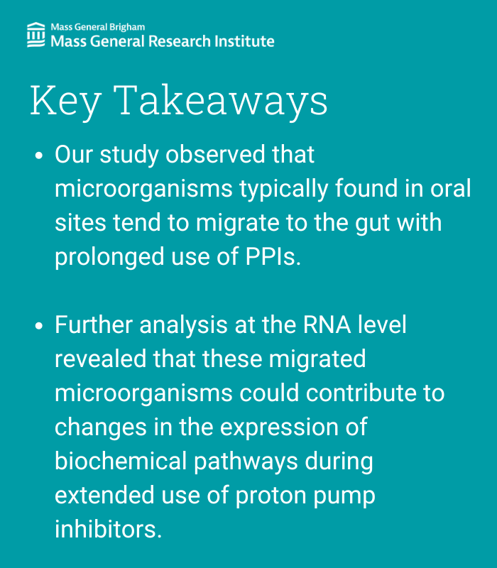 In a recent <a href="/AGA_Gastro/">Gastroenterology</a> publication, researchers from <a href="/MGH_GI/">MGH Division of Gastroenterology</a> and colleagues investigated the impact of long-term use of proton pump inhibitors.

Read more: massgeneral.org/news/research-… <a href="/hanseul_k/">Hanseul Kim</a> @longnguyen07 <a href="/AndyChanMD/">Andy Chan</a>