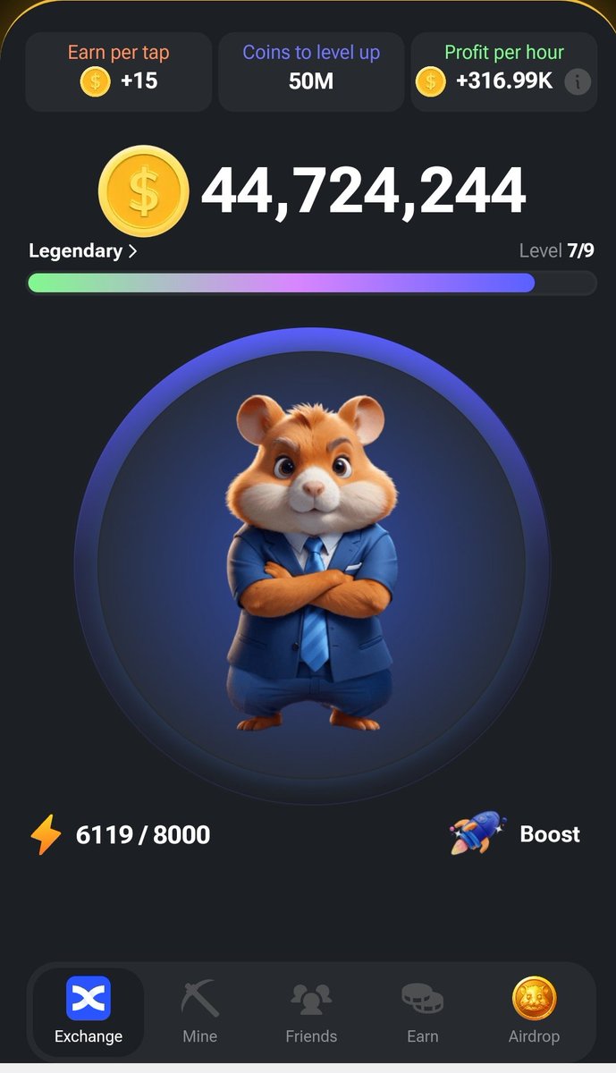 Friends, don't miss this Hamster Kombat airdrop
t.me/hamster_kombat…
