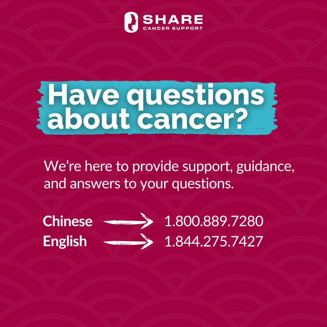 Breast cancer may be diagnosed less often in AAPI women, but it's still the most common cancer among them. 📞 Questions about cancer? Call our toll-free Helplines: 👉 For Chinese: 1.800.889.7280 👉 For English: 1.844.275.7427
