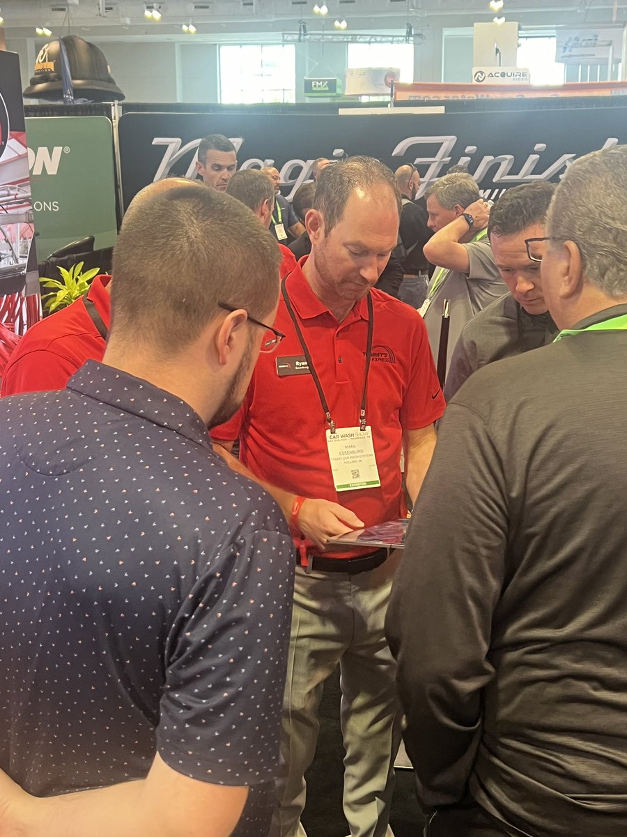 Ryan Essenburg in the house!  Stop by the booth and learn about all our new innovators #gocarwaah