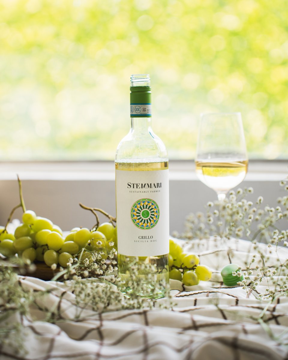 Elegant, refreshing, and undeniably Sicilian - our Grillo wine is a true expression of the island's unique terroir. #StemmariWine