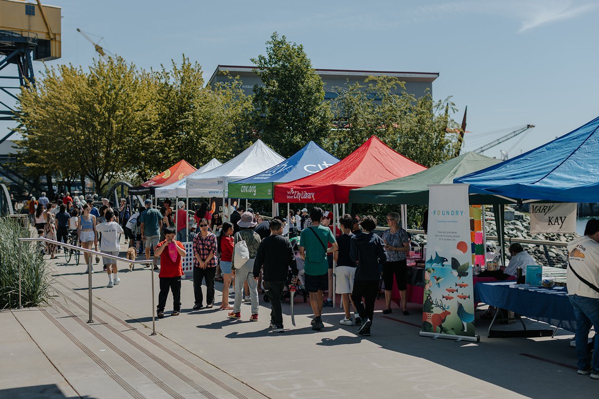CityOfNorthVan's tweet photo. Wow, what an incredible day at #CityFest ! Thank you to all the amazing people who came out to support and enjoy this youth festival. Shout out to our hardworking organizers and dedicated volunteers - we couldn't have done it without you! 🎉 https://t.co/uMSm9yJC1I https://t.co/g0uY4C9vCs