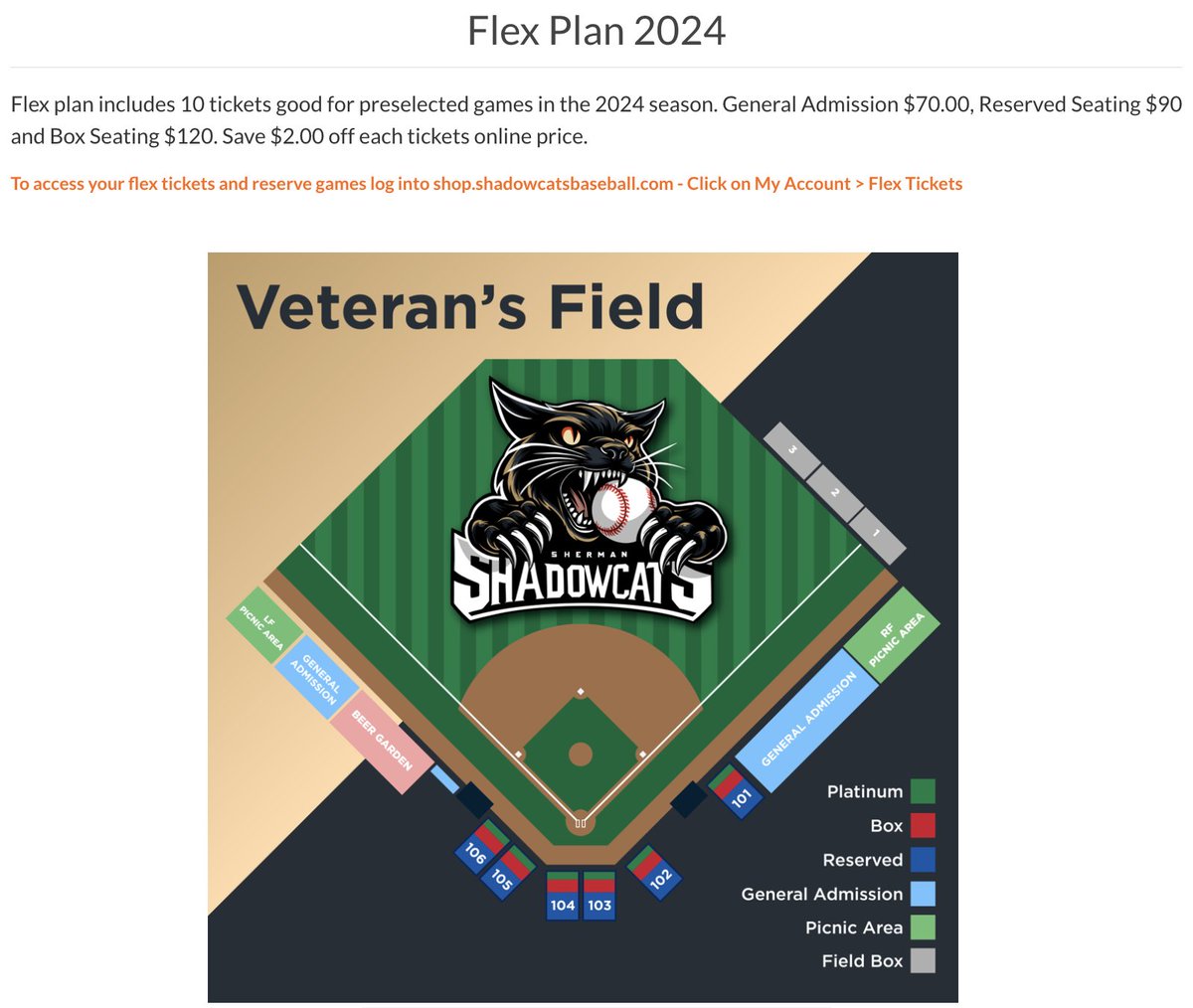 ShadowcatsNTX's tweet photo. Have you heard about our FLEX PLAN? 🤩 With the 10-Game Flex Plan YOU can get 10 TICKETS at a DISCOUNTED price! 🥳 Make sure you check it out using the URL below and grab your tickets TODAY!! 🎟🐾
https://t.co/XNuODChjii
#shermanshadowcats #shadowcatsbaseball #gocats #flexplan https://t.co/cXZg6ckyb0