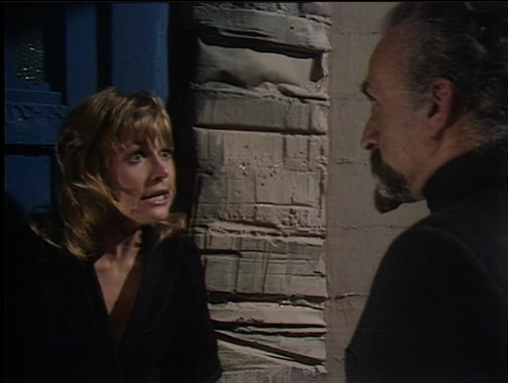 DWUDatabase's tweet photo. There is an explicit contrast between this and #TerroroftheAutons Jo has come a long way from the girl who fell straight under the Masters power and brought a bomb into UNIT, to the woman who can now completely resist him #DoctorWho #FrontierinSpace https://t.co/xeo8UWmwQK