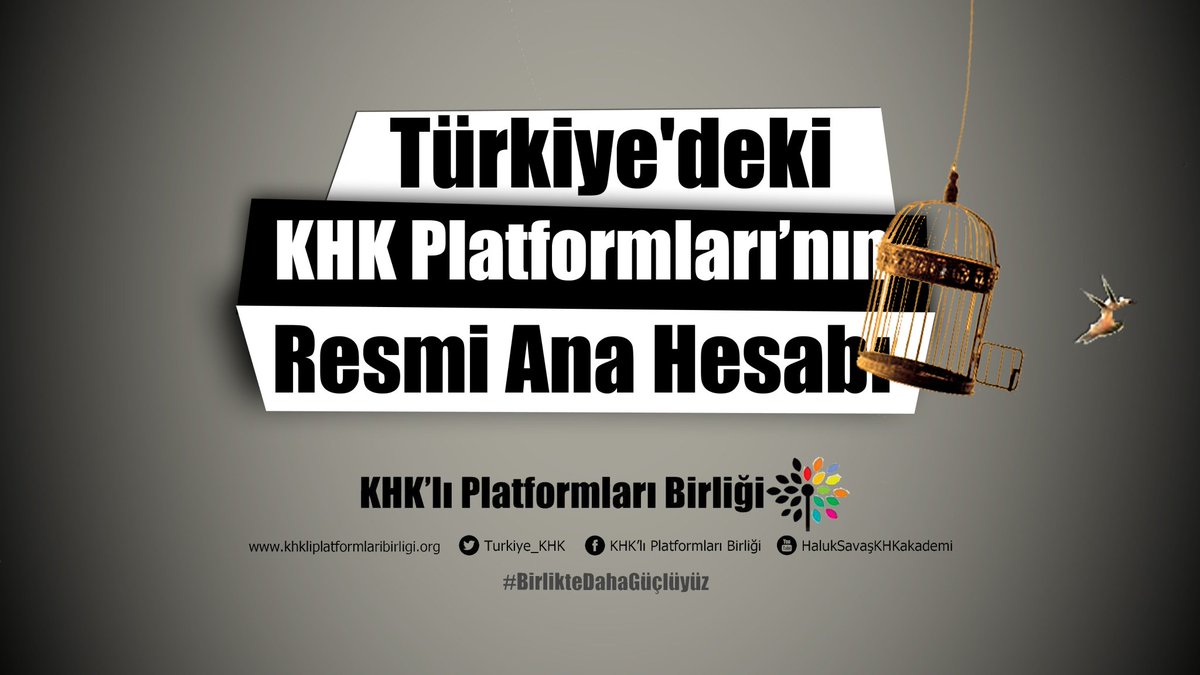 #KHKlıyaAdalet nasıl getirilecek?

Biz söyleyelim;

'Daha önce yasal olan faaliyetlerin daha  sonradan suç karinesi ya da ihraç sebebi olarak
değerlendirilmemesini önemle talep ediyoruz.' 

@Turkiye_KHK  olarak ve tüm #KHK lılar olarak
@RTErdogan @yilmaztunc
@Akparti