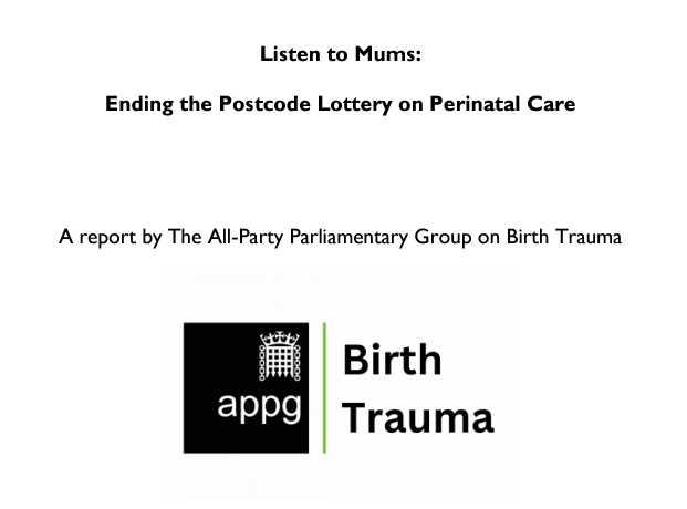 HuntCarin's tweet photo. The APPG Birth Trauma Report is out today and finds that poor maternity care in the NHS is “all-too-frequently tolerated as normal”. 

#MaternityCare #BirthTrauma 

Full report here: https://t.co/H0BFAfMW6l https://t.co/5lAIncjiA5