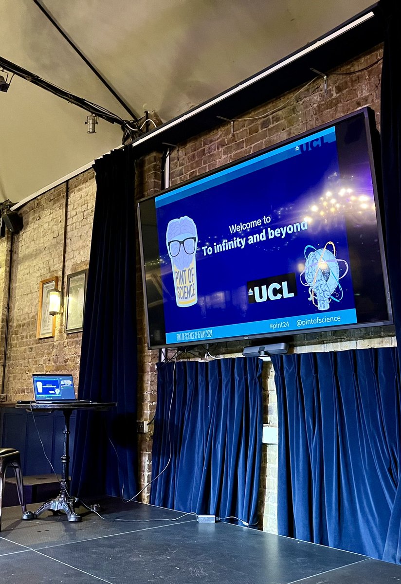 Science lectures in a pub. Brilliant idea! 🍷

#pintofscience