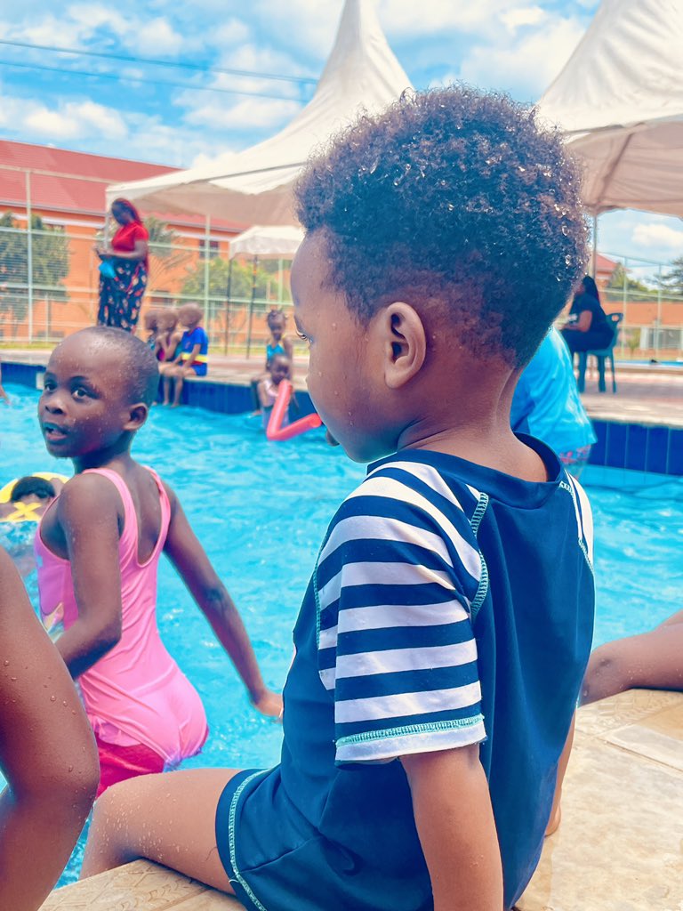 Dive into the world of swimming with Coach Nisha Kalisa at Janan Nursery & Primary School! 🏊‍♂️ From paddles to kicks, we're making a splash and building confidence in our little swimmers! #SwimSchool #NurserySwim #CoachNisha #JananSchool
