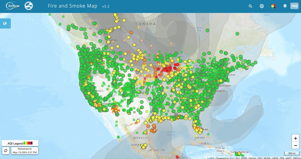 Hearing about smoke from wildfires in the news? You can always check the fire and smoke map to see how your area is being impacted: fire.airnow.gov