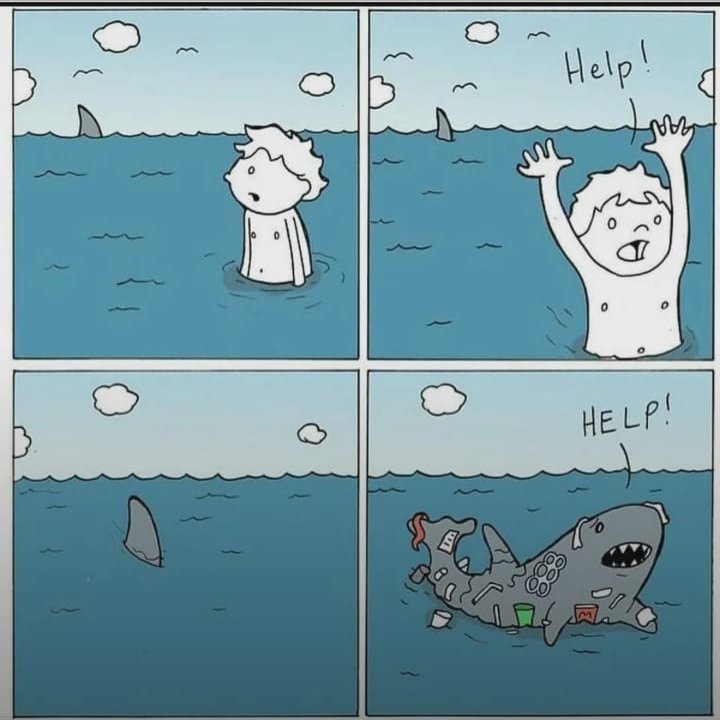 How the tables have turned...
#pollution #climate #ClimateCrisis #ClimateEmergency #climatememe #climatebrawl 
by <a href="/Lunarbaboon/">Lunarbaboon</a>