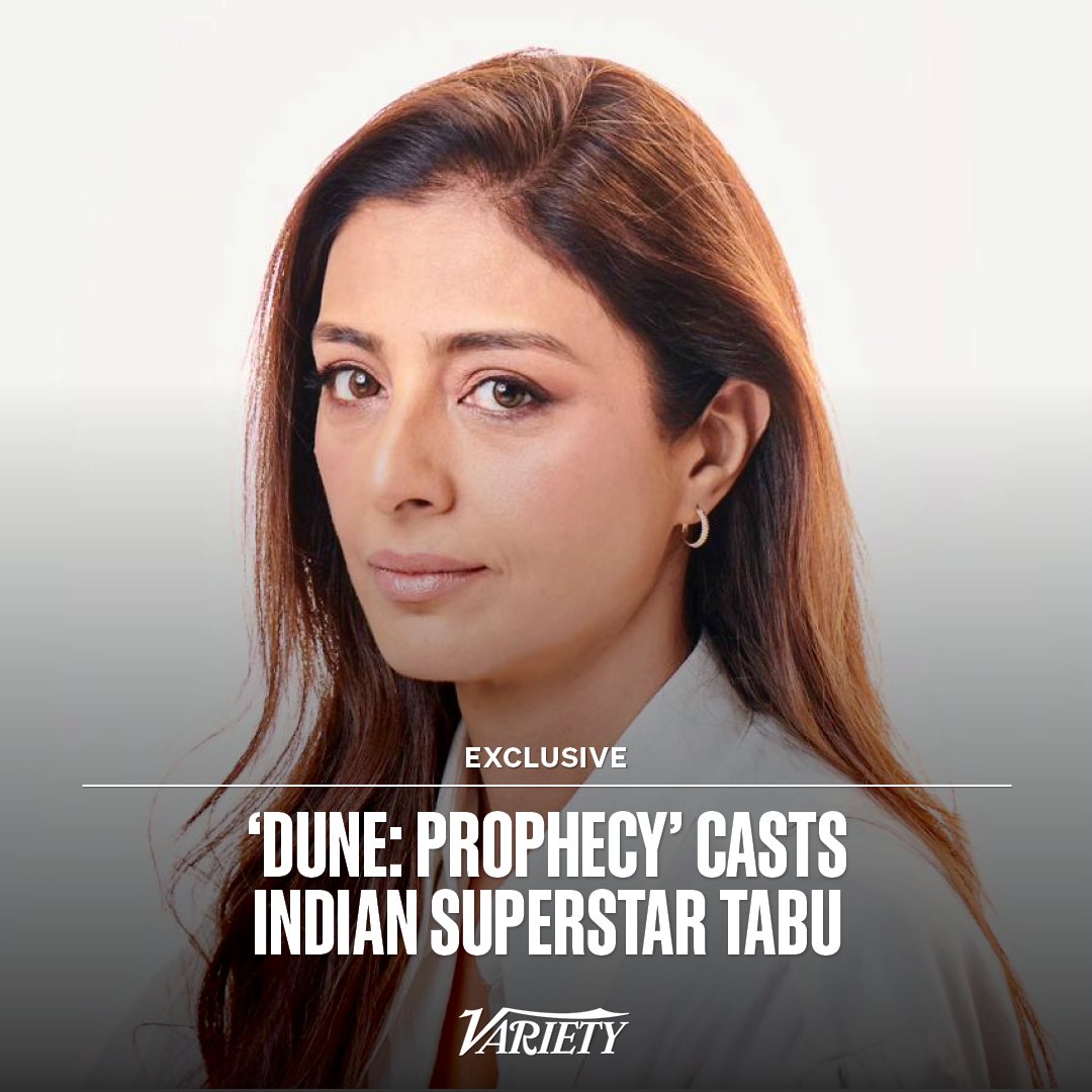 EXCLUSIVE: The Max prequel series “Dune: Prophecy” has cast legendary Indian actor Tabu in a recurring role.
⁠
Originally commissioned in 2019 under the title “Dune: The Sisterhood,” the series is inspired by the novel 'Sisterhood of Dune' written by Brian Herbert and Kevin J.…