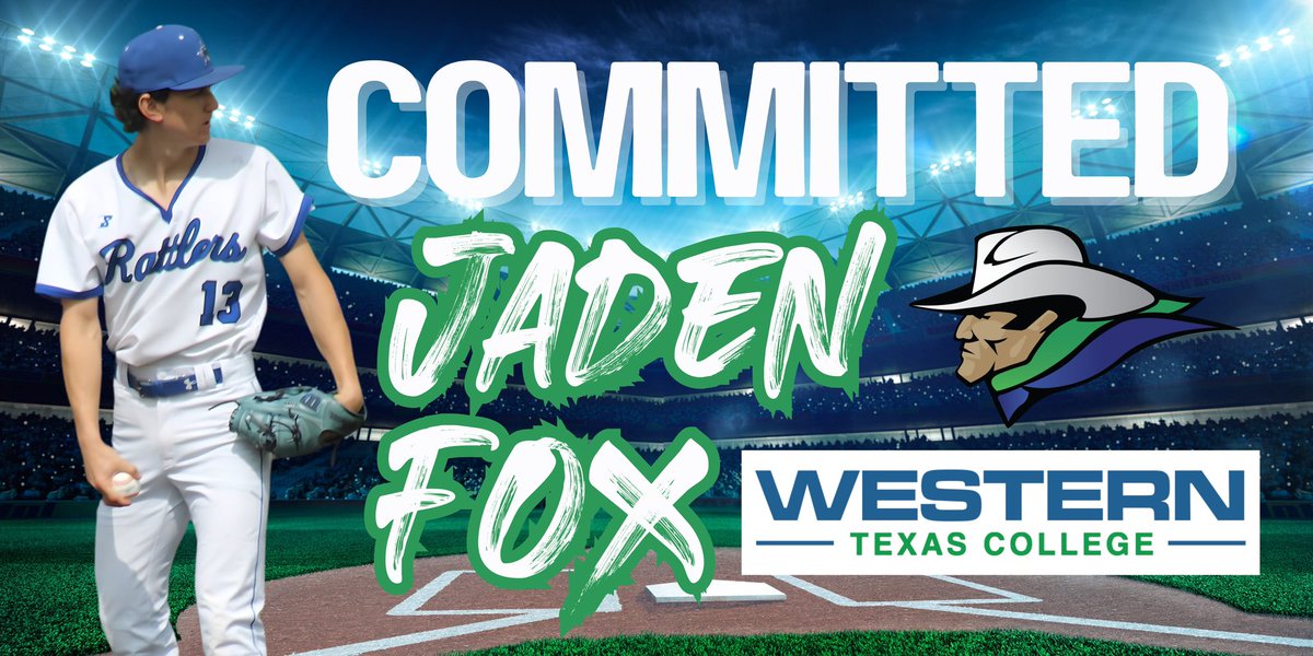 I am blessed and honored to announce my commitment to Western Texas College , I’d like to thank my family, friends and coaches for believing me and helping me get to where I am today. 
<a href="/JDbaseball0023/">J.D. Davis</a> <a href="/SYurchick/">Steve Yurchick</a> <a href="/coach_edwards11/">Riley Edwards</a> <a href="/Houston_Heat/">Heat Baseball</a>