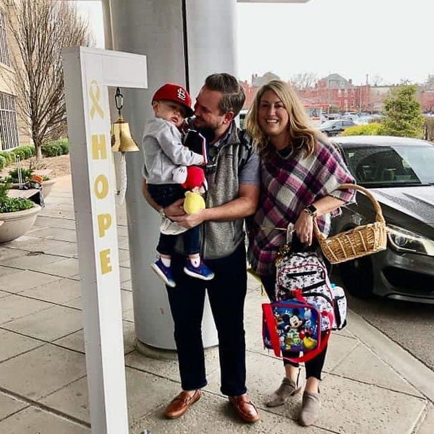 When Ollie was just two, he was diagnosed with a rare form of liver cancer. During his treatment, his parents found the respite they needed at the @rmhcstl Family Room inside the hospital. Now four, Ollie is in remission and is an avid playground enthusiast! 😊💙