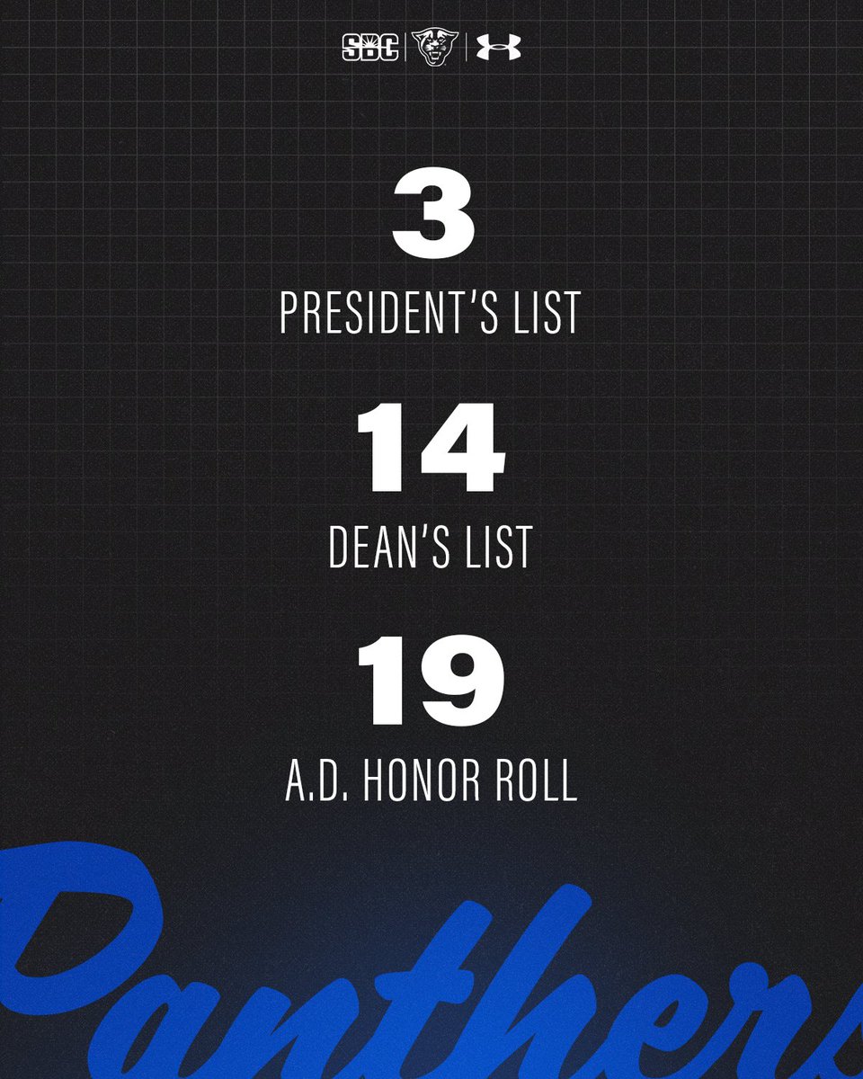 Hard work starts off the field 📝

📰 View the full list: bit.ly/3UUYcuU

#LightItBlue | #NewAtlanta