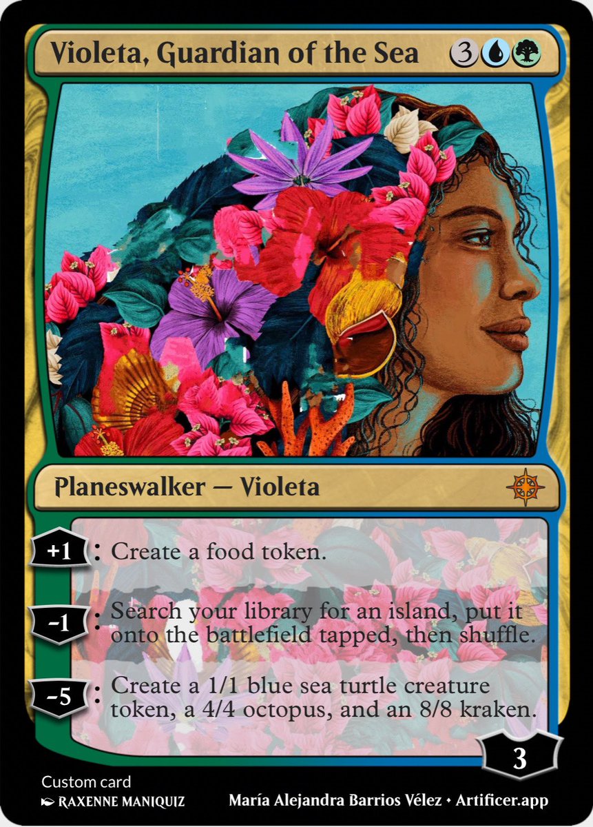 TatianaSchlote's tweet image. 🔮2024 Debut Novels as Magic The Gathering cards PART 3 🔮

1. The Waves Take You Home by @MariaaleBave 
goodreads.com/book/show/1429…