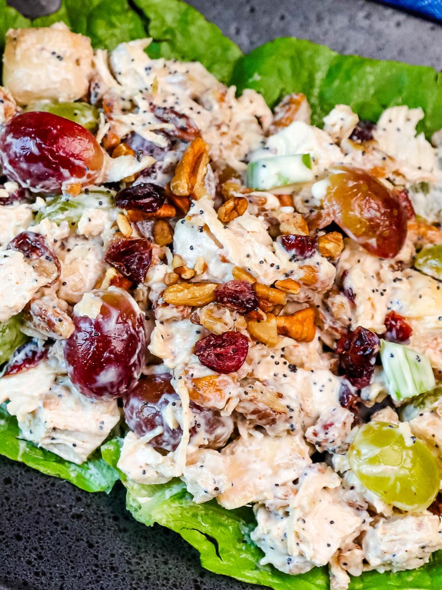 Deluxe Honey Pecan Chicken Salad justapinch.com/recipes/main-c…