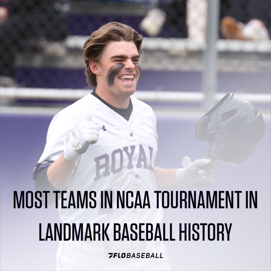 FloCollege | Baseball (@flocollegebsb) on Twitter photo For the first time in <a href="/LandmarkConf/">Landmark Conference</a> history, three baseball teams from the league have punched their ticket to the NCAA Division III tournament!
▫️<a href="/UofS_Baseball/">Scranton Baseball</a>
▫️<a href="/BlueJaysBASE/">Etown Baseball</a>
▫️<a href="/CatholicU_BSB/">Catholic U. Baseball</a>
#LandmarkBaseball
📸: © Thomas Salus-USA TODAY Sports For the first time in <a href="/LandmarkConf/">Landmark Conference</a> history, three baseball teams from the league have punched their ticket to the NCAA Division III tournament!
▫️<a href="/UofS_Baseball/">Scranton Baseball</a>
▫️<a href="/BlueJaysBASE/">Etown Baseball</a>
▫️<a href="/CatholicU_BSB/">Catholic U. Baseball</a>
#LandmarkBaseball
📸: © Thomas Salus-USA TODAY Sports