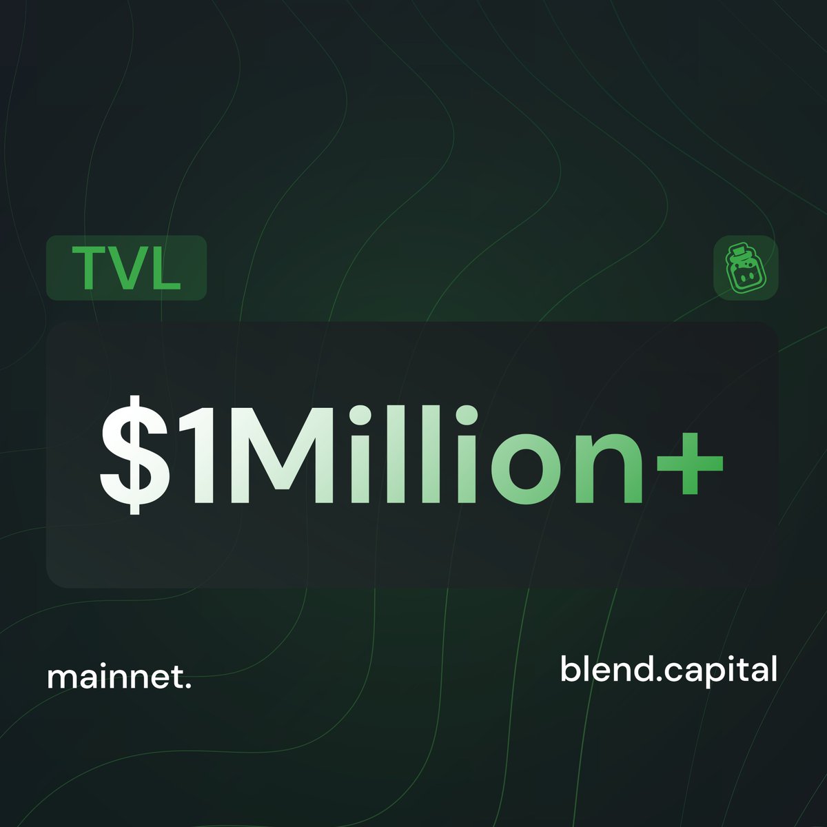 script3official's tweet photo. 7 days on mainnet, 1 mil 🔒'd https://t.co/PLd4hj1DOG