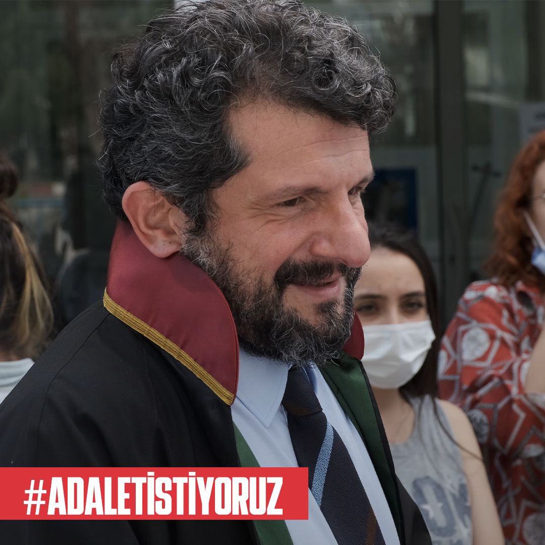 On binlerce yurttaşın oylarıyla seçilen Hatay Milletvekilimiz Can Atalay için #Adaletİstiyoruz!

Yargı darbesine göz yummayacak, haykırmaktan geri durmayacağız: Can Atalay’a özgürlük!