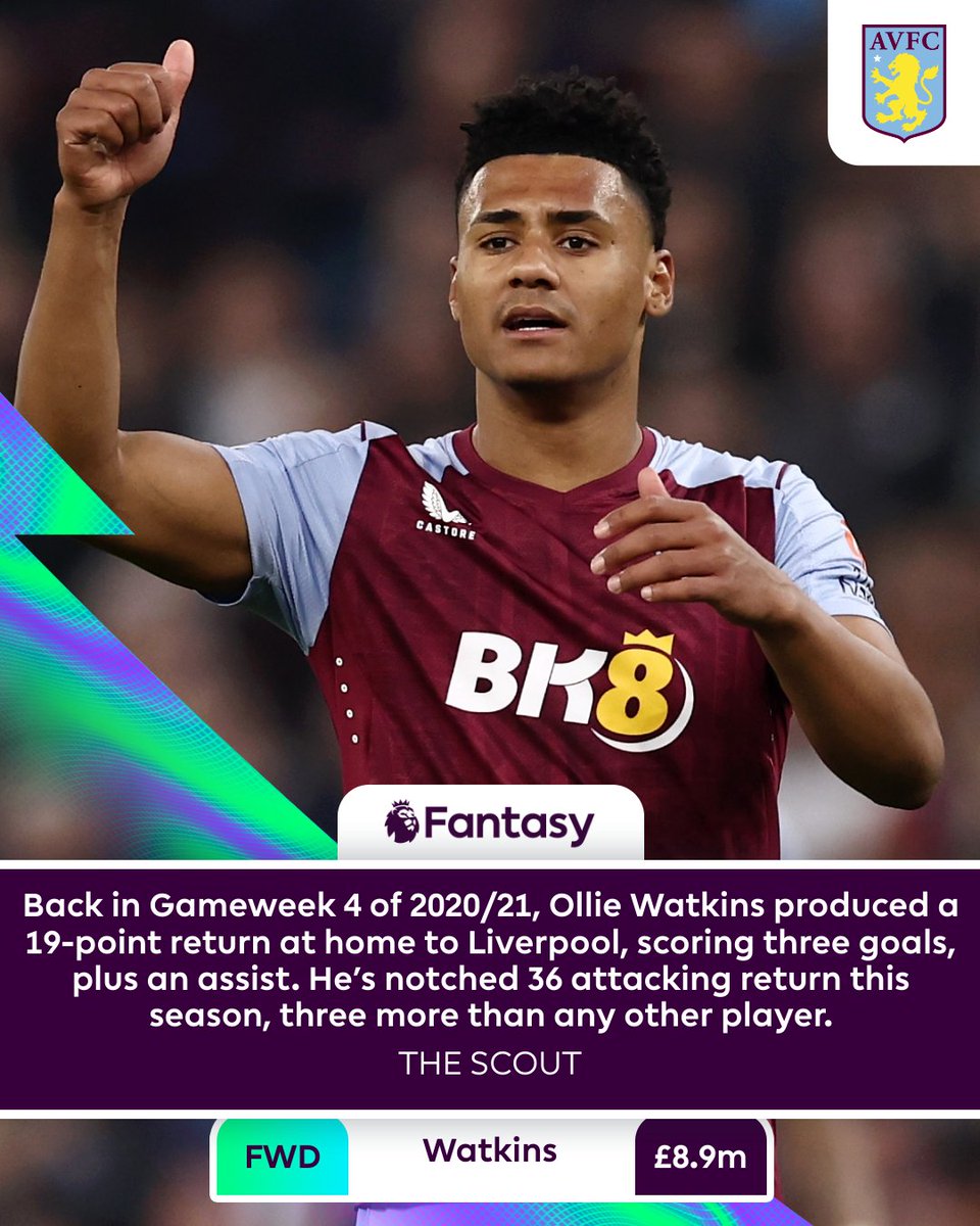 Will Ollie Watkins ensure history repeats itself? 👀

#FPL #AVLIV