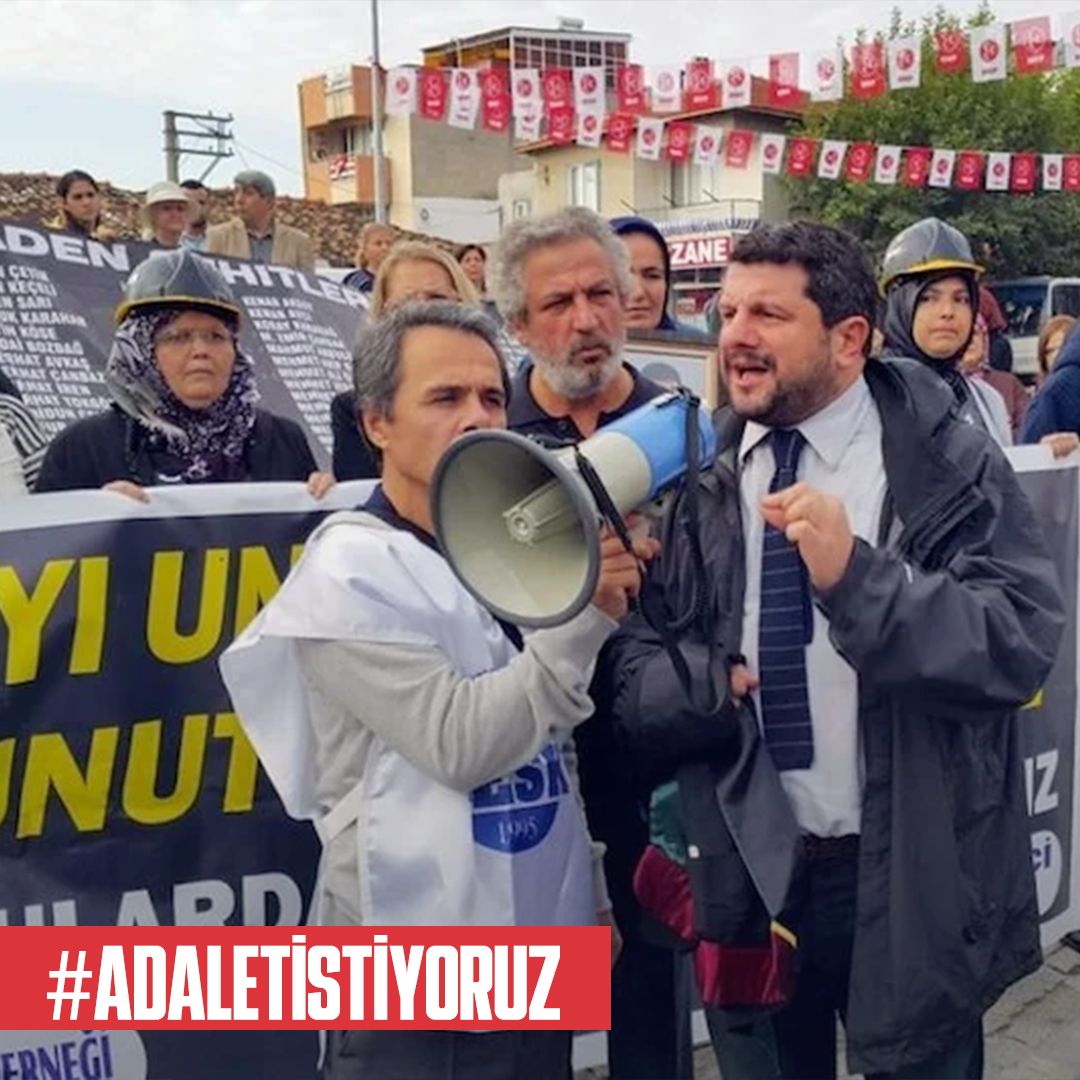 Can Atalay ; Berkin Elvan'ın,  Gezi'nin,  Aladağ'da diri diri yakılan kız çocuklarının,  Soma'nın , halkın avukatı, Hatay halkının iradesidir. 
Tutsak Edilemez! 
#Adaletİstiyoruz