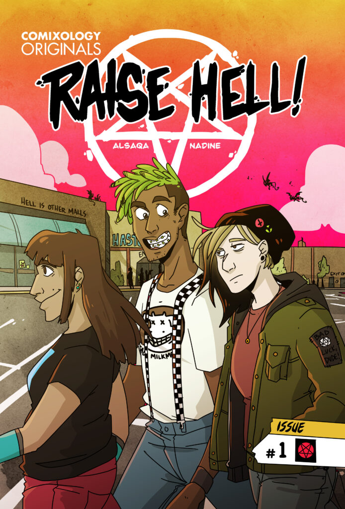 .@comiXology's 'Raise Hell!' #1 will be available tomorrow and we have a preview of the debut issue here: comicon.com/?p=520914