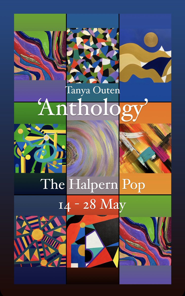 Very excited for my #exhibition ‘Anthology’ opening tomorrow afternoon at <a href="/halpernpop/">The Halpern Pop</a> #gallery in Rochester! A colourful uplifting collection of my favourite #artworks created over 7 years as a resident #artist at <a href="/nucleusarts/">Nucleus Arts</a> 🌠 #art #artforsale #kent #event