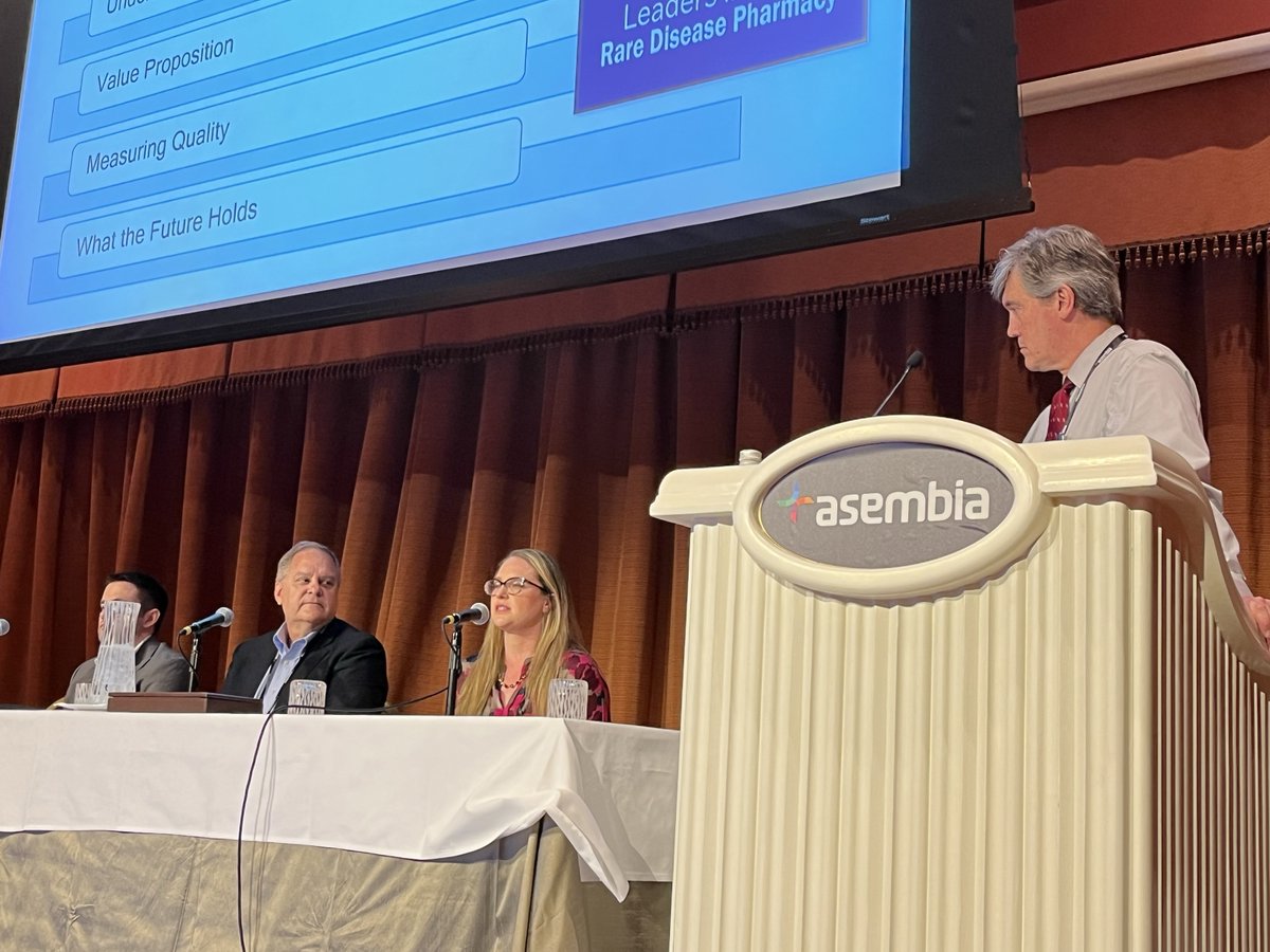 At this month’s AXS24, the 20th @asembiarx summit, Dr. Shawn Griffin moderated a session on rare disease specialty pharmacy care and Rare Disease Certification. He says, “It’s about meeting patients where they are.” ajmc.com/view/specialty… @PANTHERxRare @uvahealthnews @MedUnivSC