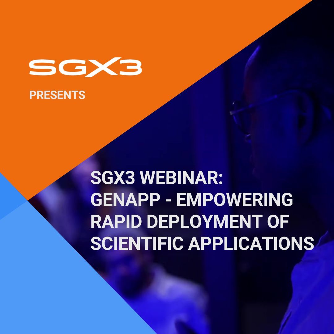 Join us for our next webinar this Thursday! We will hear from Emre Brookes with GenApp about 'GenApp: Empowering Rapid Deployment of Scientific Application'. Webinar starting at 3 pm Eastern. Zoom registration at buff.ly/3wrZFQ3