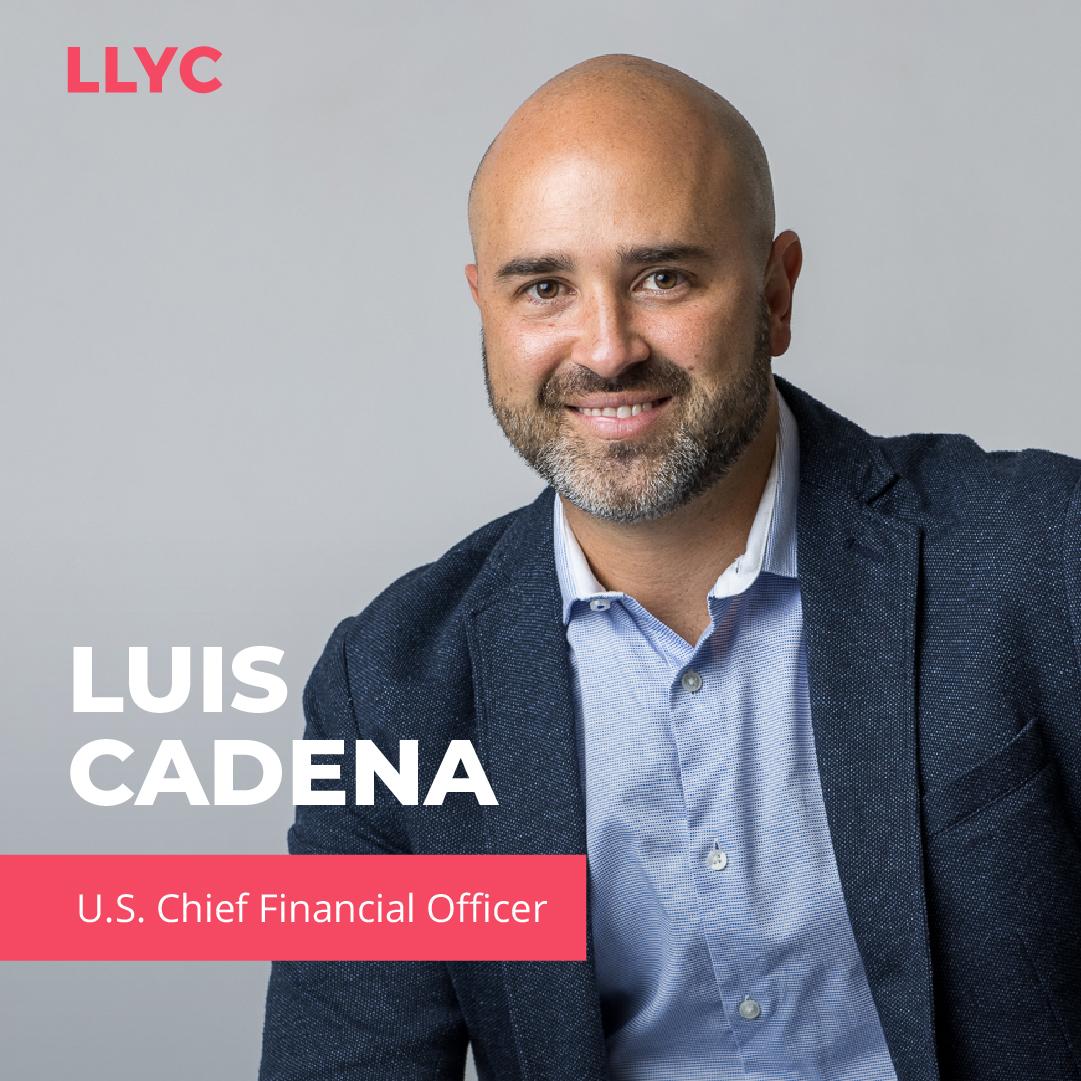 PanchoAylwin's tweet photo. 🚀 Luis Cadena joins #LLYCUS as the new CFO! With more than 15 years of experience in finance, accounting, and business operations, Cadena will play an important role in improving internal processes, analyzing investments, and financial performance. https://t.co/qcLK0fT24i https://t.co/71Kq7P8I2G