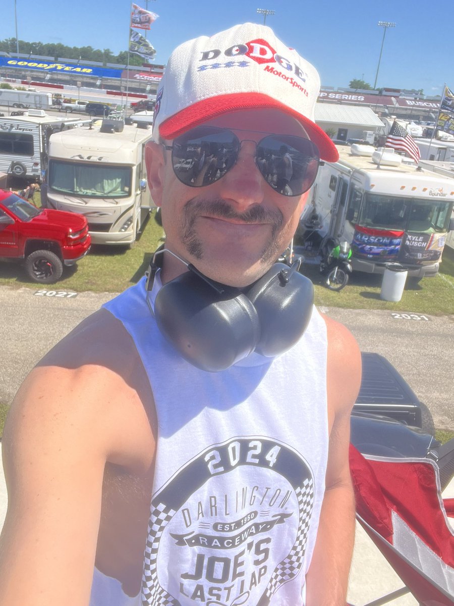 Mark D. Robertson (@mdrwrites) on Twitter photo What <a href="/TooToughToTame/">Darlington Raceway</a> didn’t know is that <a href="/JoeHutzler/">Joe Hutzler</a>’s buddies are also too tough to tame.
10/10 weekend celebrating our good buddy and turning left. 💨 What <a href="/TooToughToTame/">Darlington Raceway</a> didn’t know is that <a href="/JoeHutzler/">Joe Hutzler</a>’s buddies are also too tough to tame.
10/10 weekend celebrating our good buddy and turning left. 💨