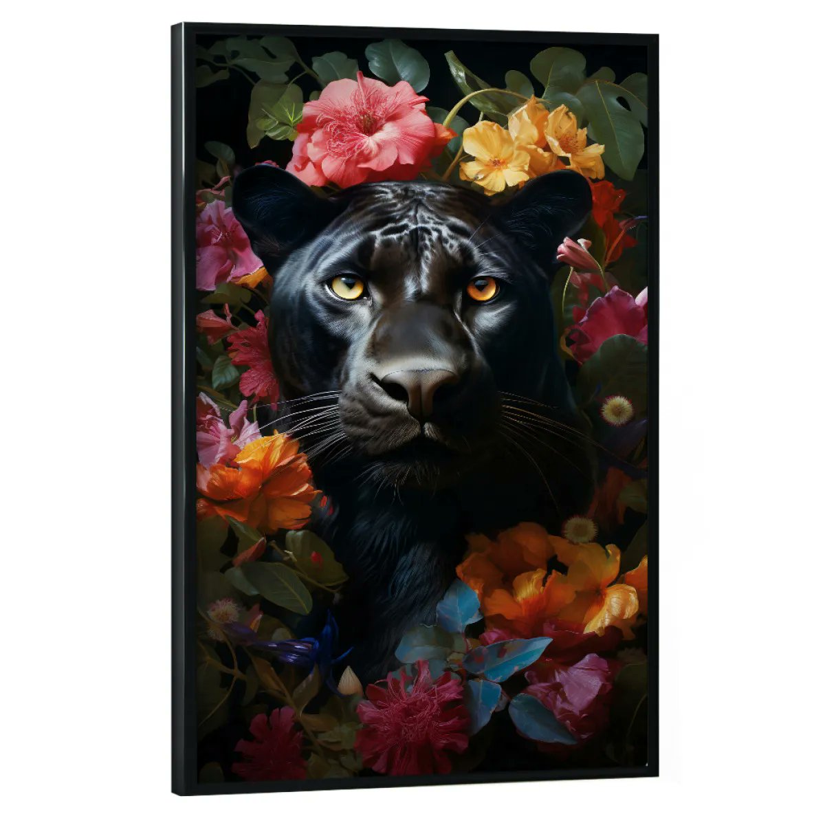 Panther 
artboxone.de/wandbilder/pos… 

#panther #flowers #nature #photoshop #home #homedecor #poster #room #art #artist #sale #artsale #ilustration #digitalart #orderart #commissionart #commissionopen #art #artist #fanart #artforsale