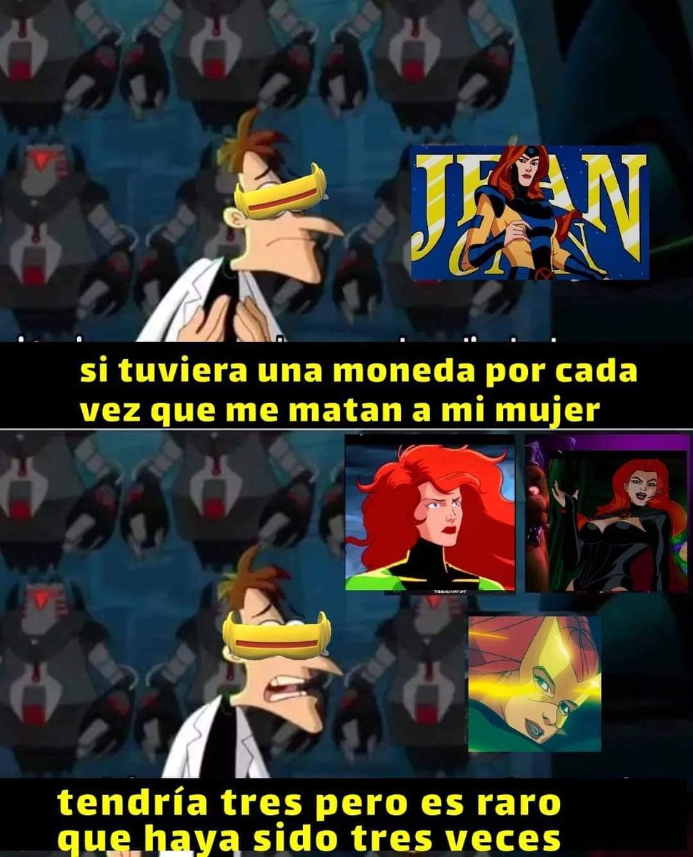 BuilLoren's tweet photo. #CYCLOPS97 tiene que estar tremendamente confuso en el universo de #XMen97 🤔 https://t.co/G0dI4OIdhf