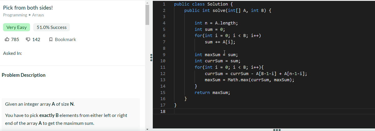 parassetia889's tweet image. Day6
#arrays #java #learningdsa #100daysofcodechallenge