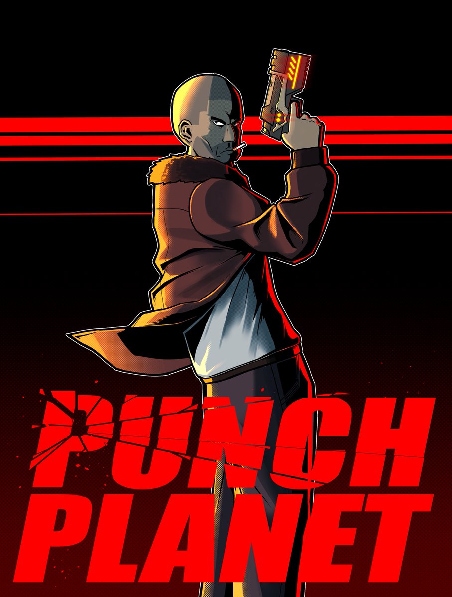 PunchPlanet's tweet photo. Incredible #Punchplanet fanart by Discord member Jalbun!

#fightinggames #fanart #animation #scifi #artwork https://t.co/qUdbt7p89J