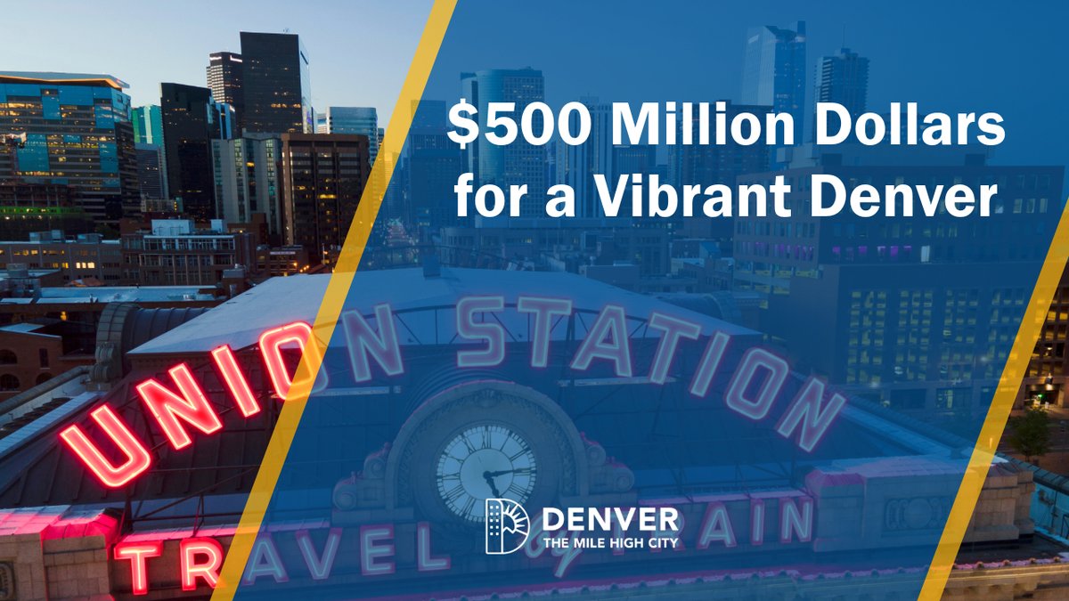 ICYMI: Mayor Johnston announced a new plan to invest Over $500 Million to Restore Downtown Vibrancy and Stimulate Economic Growth all without raising taxes. Find out more here and have your voice heard by completing the survey! bit.ly/3wFG7rg