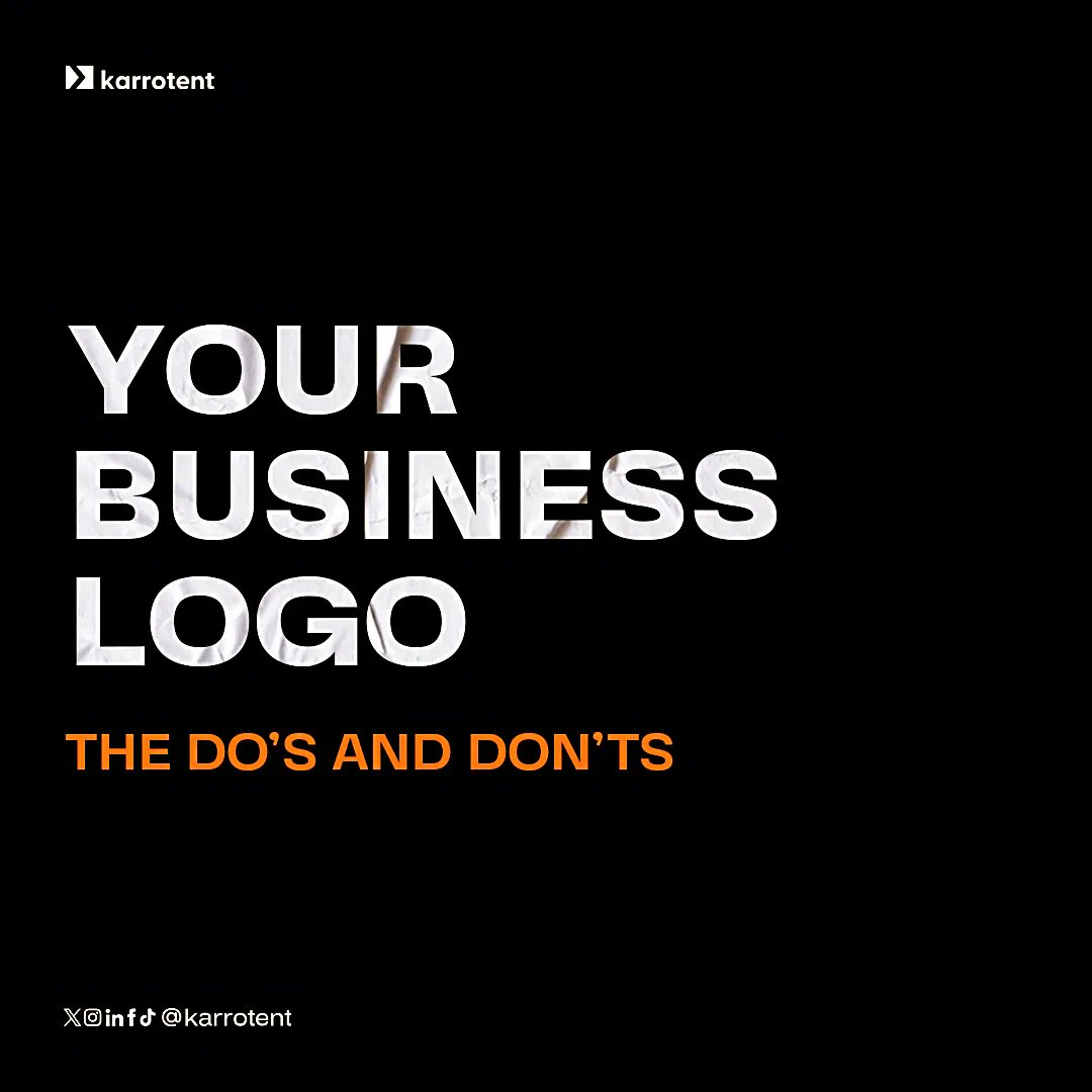 karrotent's tweet photo. Ever wondered why some businesses opt for complex, elaborate logos? Here are some relatable reasons:

1. Falling for Trends
2. Trying to Impress
3. Overthinking Representation

Not their fault entirely.

However, simplicity reigns supreme when it comes to effective logos. https://t.co/QQx6UbbpmV