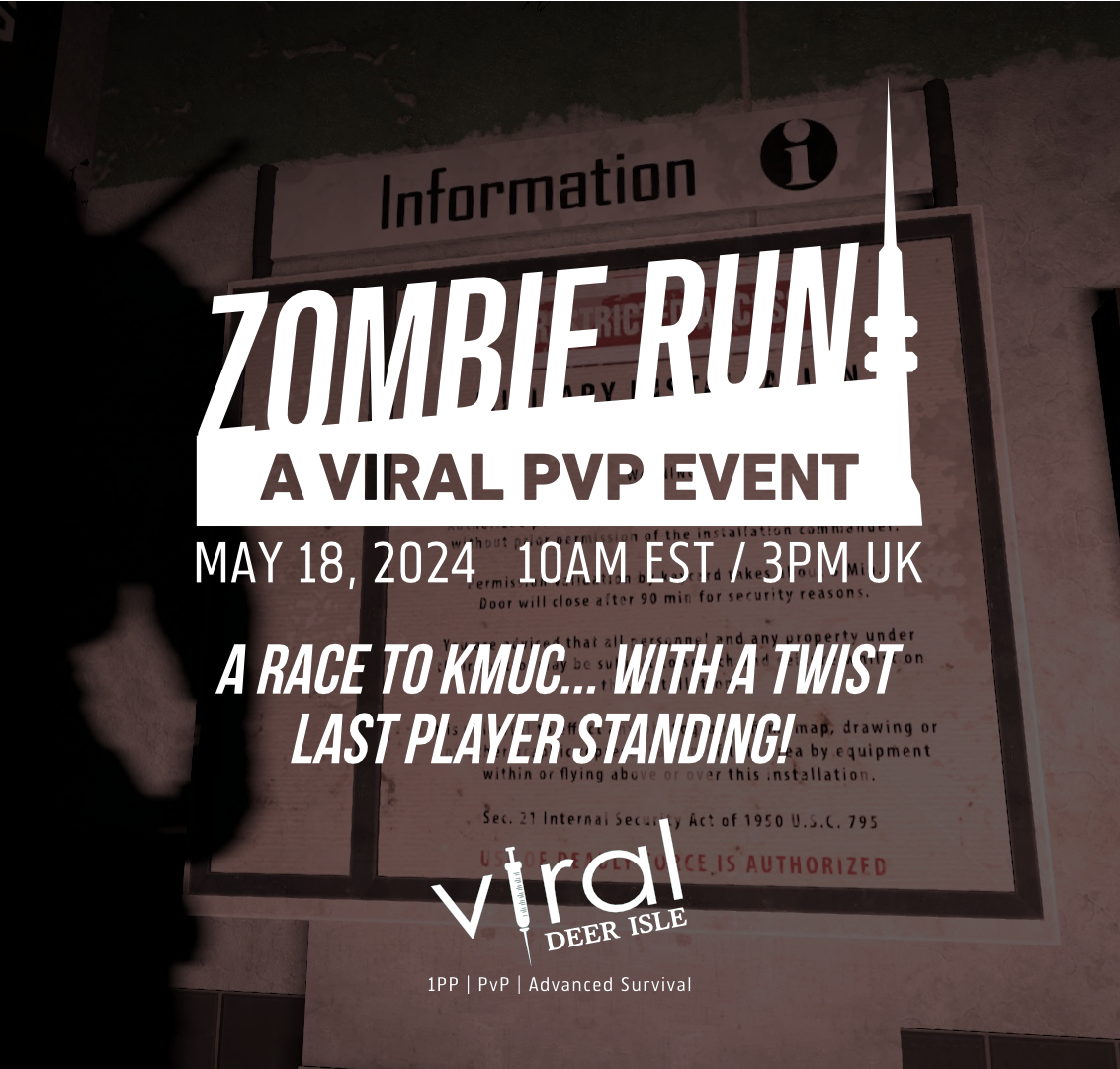WILDLANDZ_'s tweet photo. All 50 slots have been filled but we're still taking reserves in case of any last minute drop-outs. Come sign-up in Discord. #DayZ #ZombieRun #PvPEvent 

https://t.co/OtL7RWJNMb https://t.co/RWnLs7nKxs