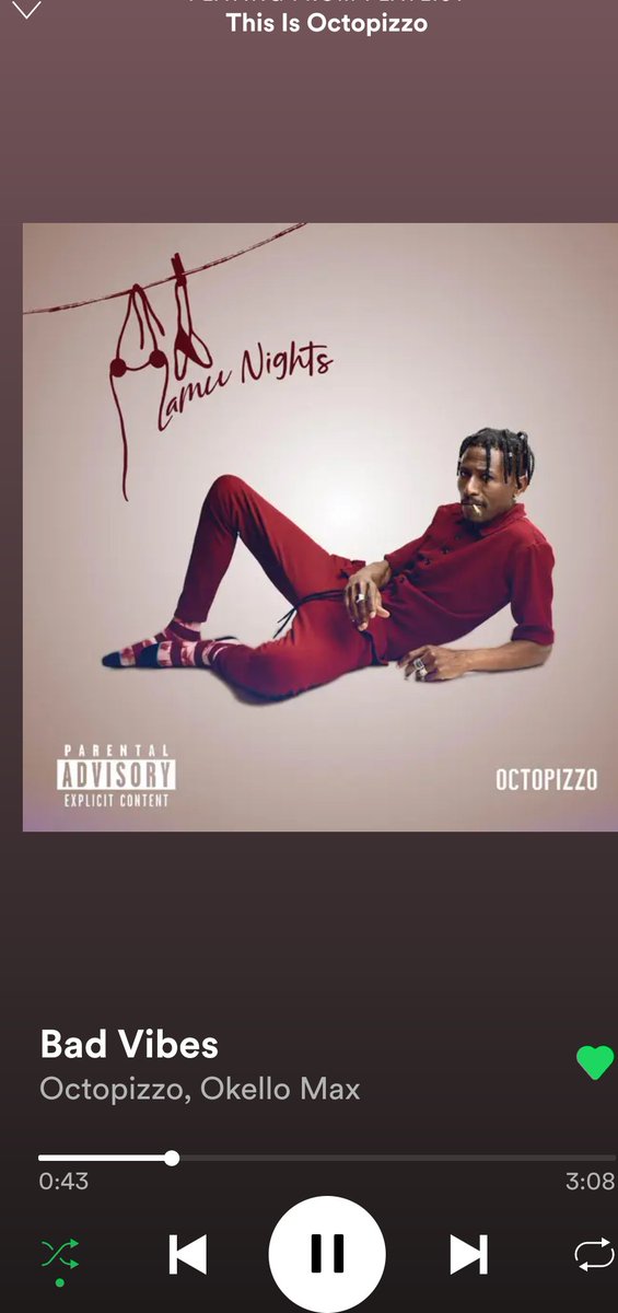 God bless Octopizzo, God bless Spotify, God bless Kenya #Lamunights #grammyrapper