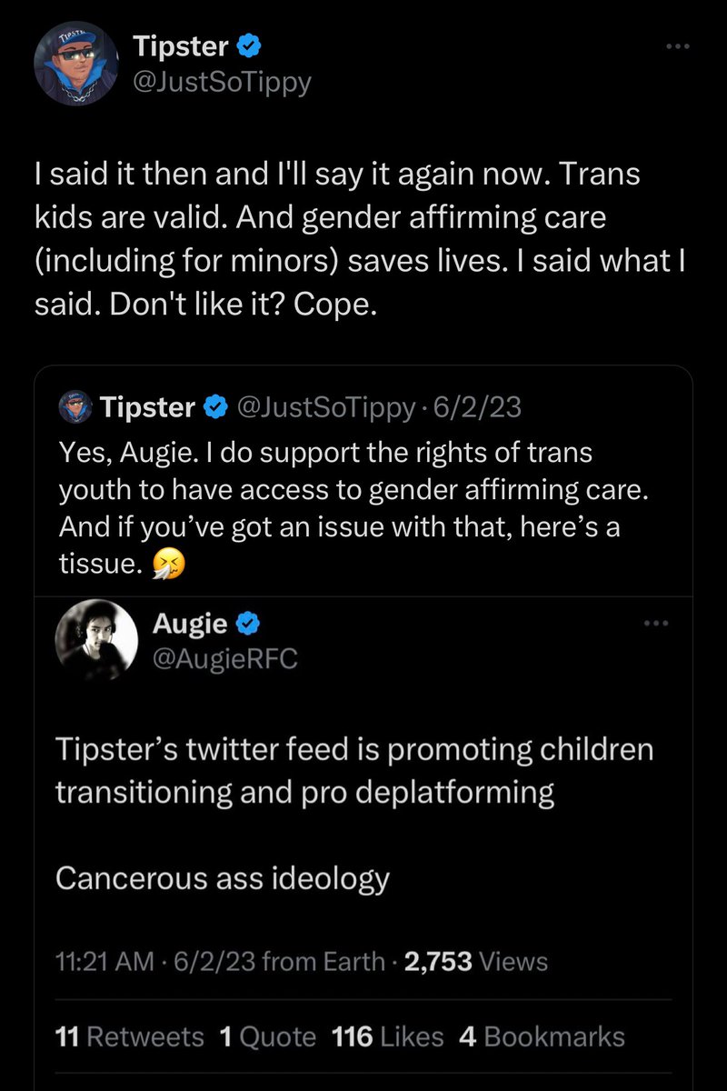 Tipster is legit knocking on <a href="/AugieRFC/">Augie</a> door